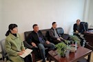 周俊峰带队走访区政协常务委员